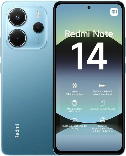 Redmi Note 14 256GB RAM 8GB گلوبال