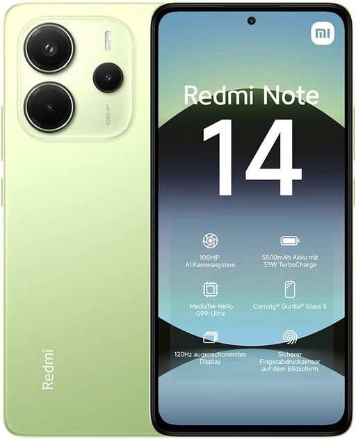 Redmi Note 14 256GB RAM 8GB گلوبال