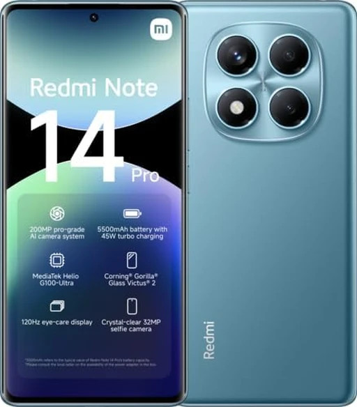 Redmi Note 14 Pro 512GB RAM 12GB گلوبال
