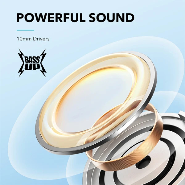 هندزفری بلوتوثی گردنی انکر مدل soundcore life u2i upgraded