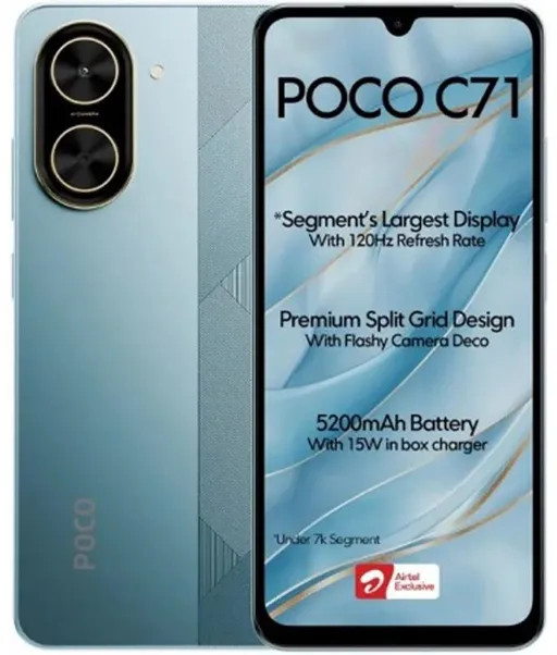 Poco C71 128GB RAM 4GB