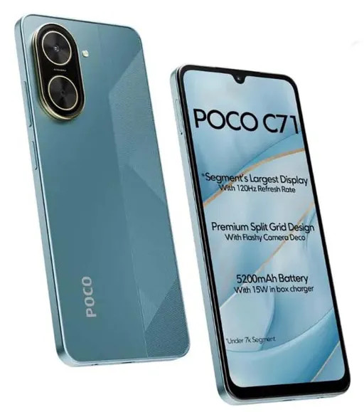 Poco C71 128GB RAM 4GB
