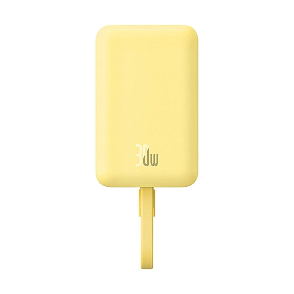 پاوربانک بیسوس 10000 میلی آمپر ساعت مدل Magnetic Mini Wireless Fast Charge Type-C 30W