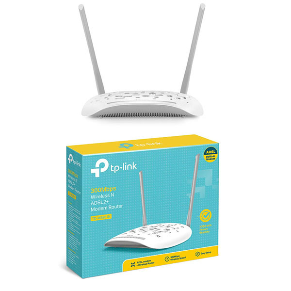 مودم روتر بی سیم تی پی-لینک مدل TP-LINK TD-W8961N ADSL2 Plus Wireless N300