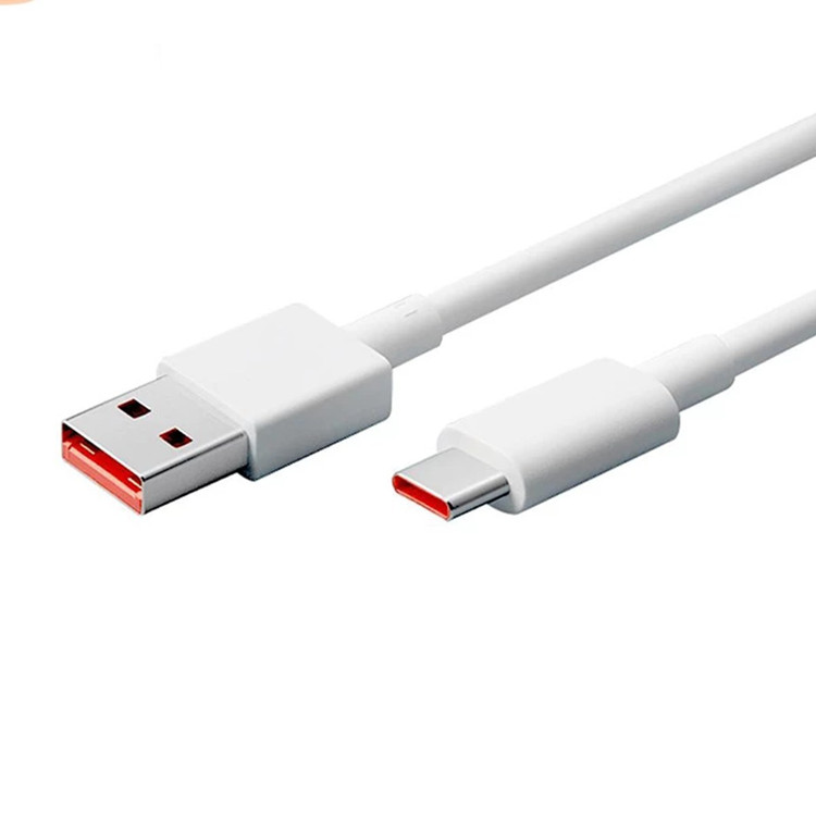 کابل شارژ توربو شیائومی تایپ سی 120 واتی طول 1 متر