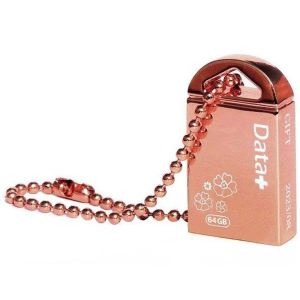 فلش مموری دیتا پلاس مدل GIFT ROSE GOLD ظرفیت 64 گیگابایت USB 3.2 GEN1