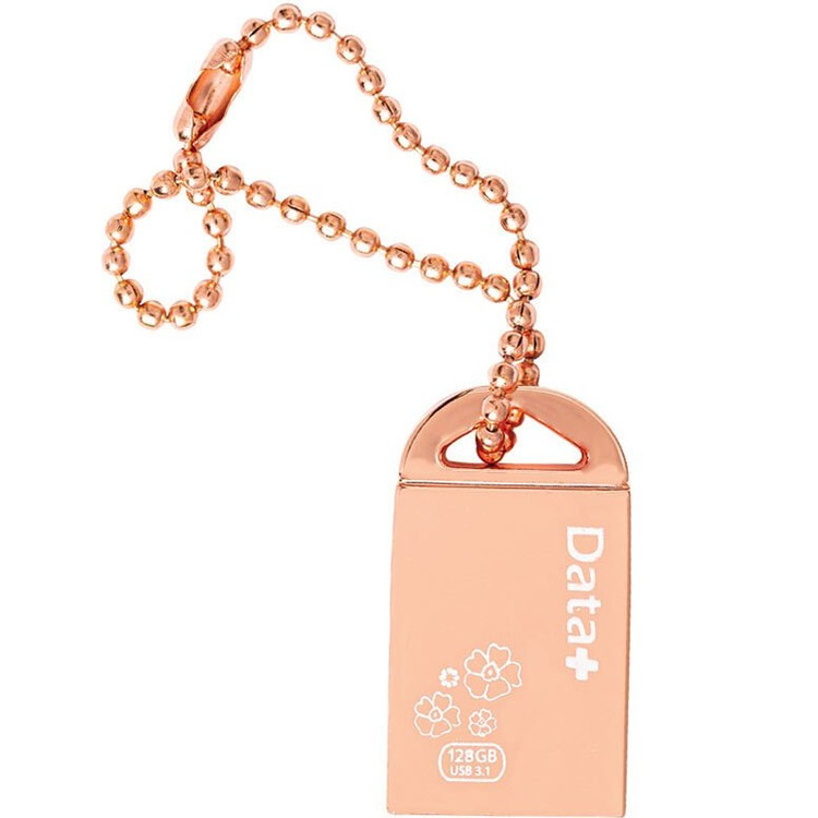 فلش مموری دیتا پلاس مدل GIFT ROSE GOLD ظرفیت 64 گیگابایت USB 3.2 GEN1