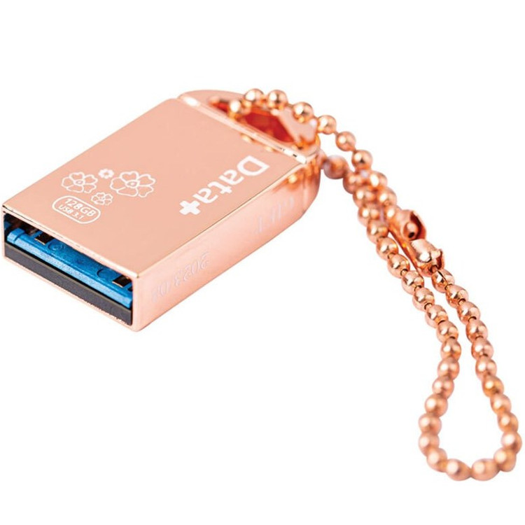 فلش مموری دیتا پلاس مدل GIFT ROSE GOLD ظرفیت 64 گیگابایت USB 3.2 GEN1