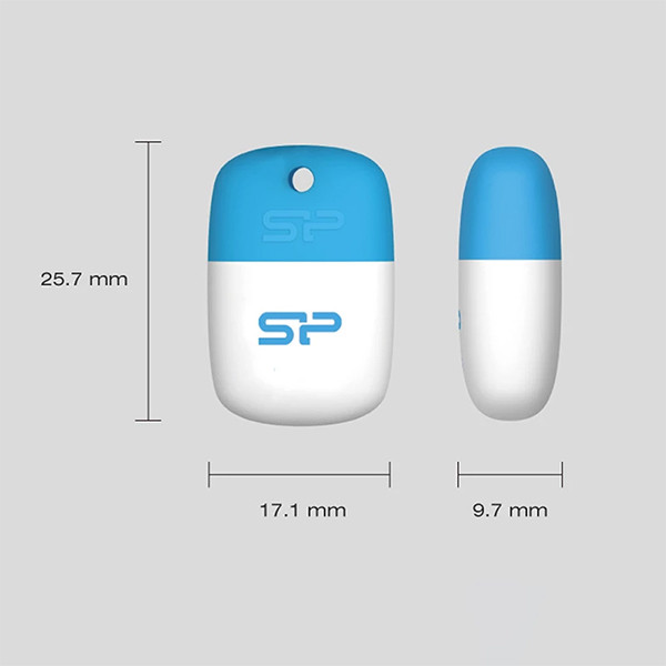 فلش مموری سیلیکون پاور Touch T07 USB 2.0 ظرفیت 32 گیگابایت