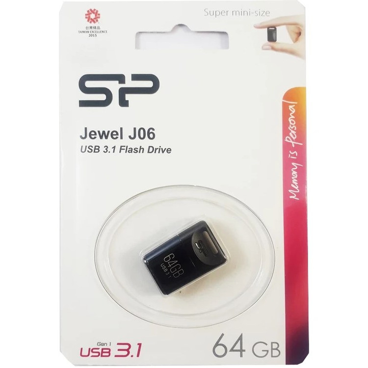 فلش مموری سیلیکون پاور Jewel J06 USB 3.2 ظرفیت 64 گیگابایت
