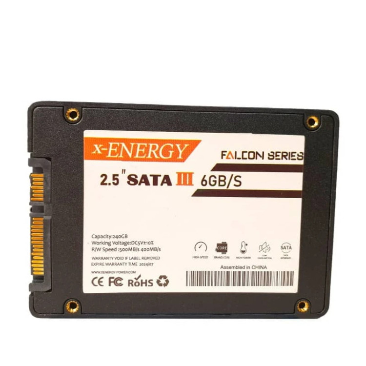 هارد اس اس دی اینترنال ایکس انرژی مدل Falcon ظرفیت 240 گیگابایت