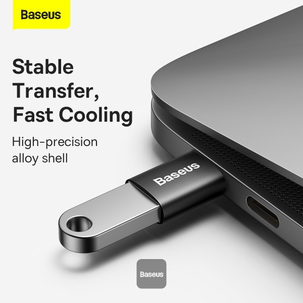 تبدیل USB-A 3.1 به تایپ سی باسئوس مدل Ingenuity Series Mini OTG Adaptor ZJJQ000001