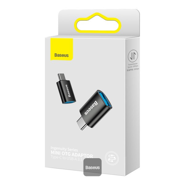 تبدیل USB-A 3.1 به تایپ سی باسئوس مدل Ingenuity Series Mini OTG Adaptor ZJJQ000001