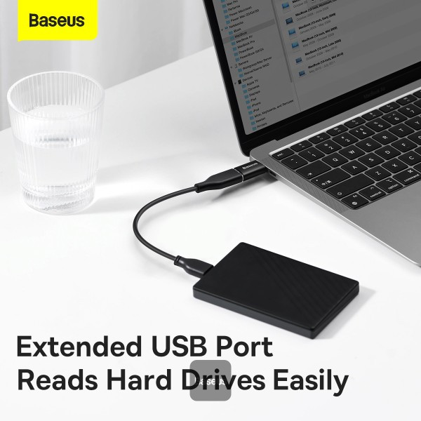 تبدیل USB-A 3.1 به تایپ سی باسئوس مدل Ingenuity Series Mini OTG Adaptor ZJJQ000001