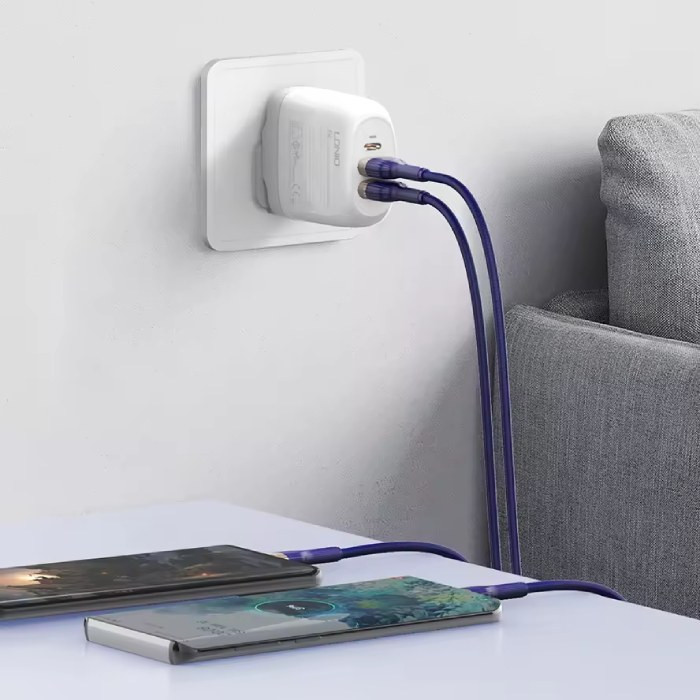 کابل تبدیل USB به USB-C الدینو مدل LDNIO LS641 30 واتی